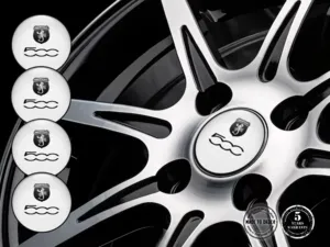 Fiat Abarth Dome Sticker Ausgabe Hochwertige Auto-Labels